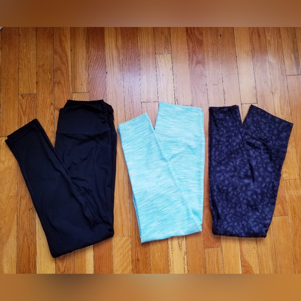 ❗CLEARANCE❗Bundle  of 3 High-Waisted  Leggings (2 GapFit + 1 DKNY Sport)